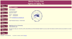 Desktop Screenshot of mercercountyaging.org